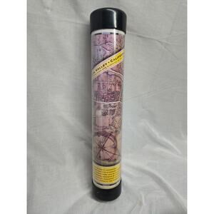 Napa Valley California Map Featuring 270 Wineries 11.75"X 36" Fine Art Maps